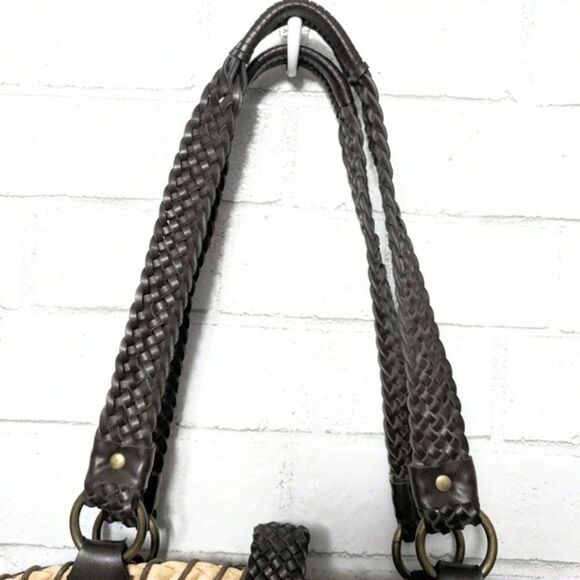 O'NEILL Straw Vacation Beach Carryall Tote Bag - Picture 6 of 9